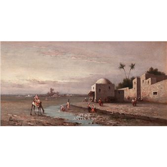 Oryantal Kompozisyon - André-Toussaint Petitjean