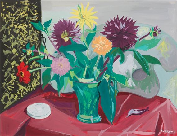 Nature morte au bouquet de fleurs