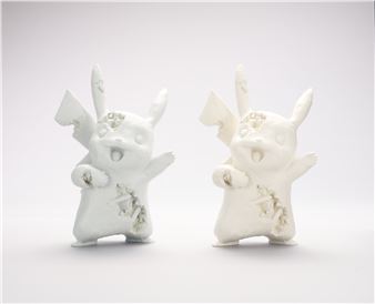 White Crystalized Pikachu - Daniel Arsham