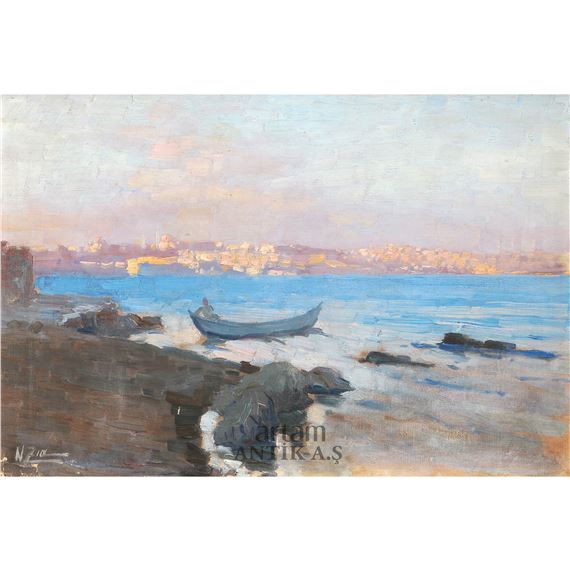 Peyzaj by Nazmi Ziya Güran