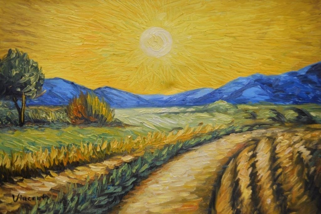 Vincent Van Gogh Spectacular landscape MutualArt