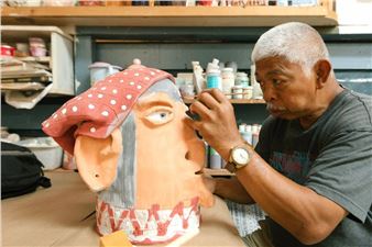 Peter Cordova’s First Solo Show Celebrates 25 Years at Creativity Explored