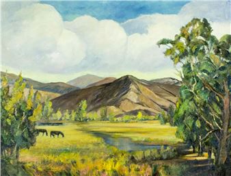 Mountain Landscape - Charles Butler