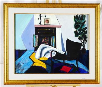 Un coin de l'atelier - Guy Begin