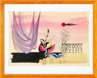 Stage design for a play from Vratislav Effenberger "Do not stone the prophets" - Josef Istler