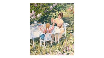 Le thé dans le jardin - Alexandre Bakharev