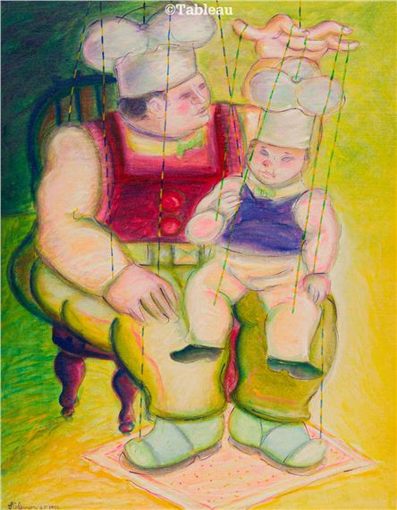 Ventríloco by Helenos Silva, 1992