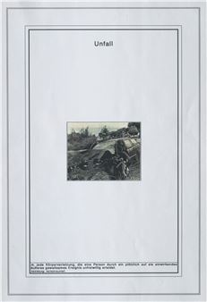 Set aus 3 Arbeiten der Serie Vokabelbilder - Marko Lehanka