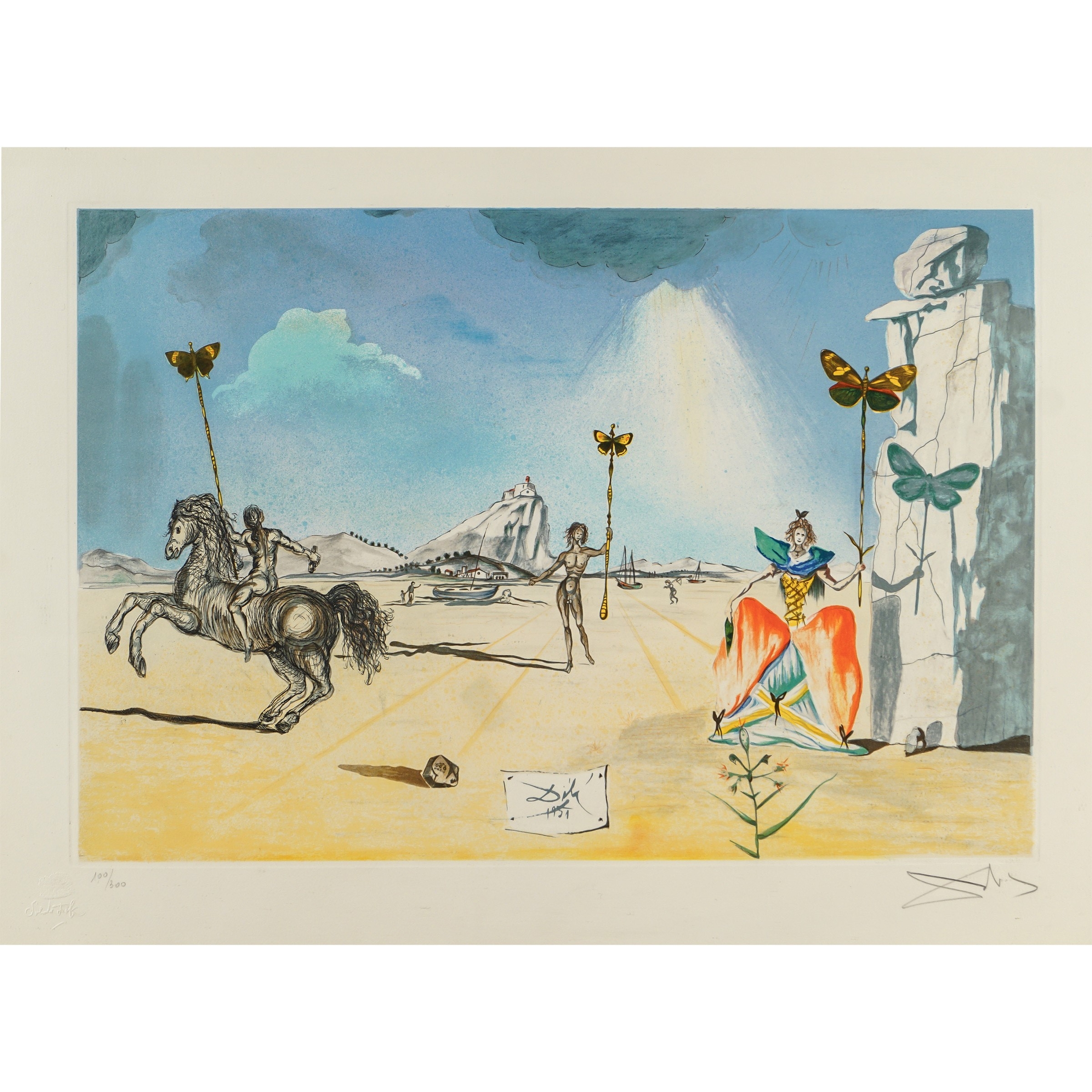 Les Papillons by Salvador Dalí