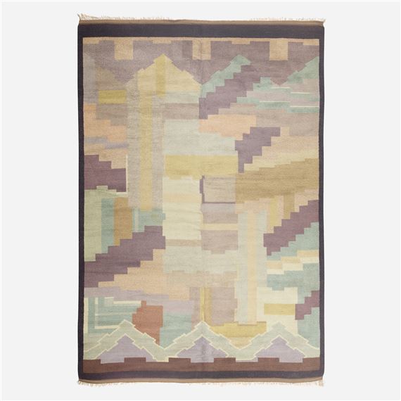 pile carpet by Greta Skogster-Lehtinen, circa 1930