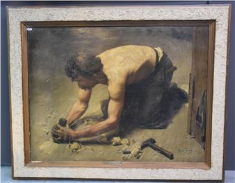 " The floor planer ". - Maurice Jeannin