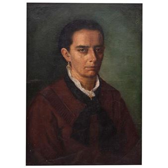 Retrato de dama - Manuel Villegas Brieva