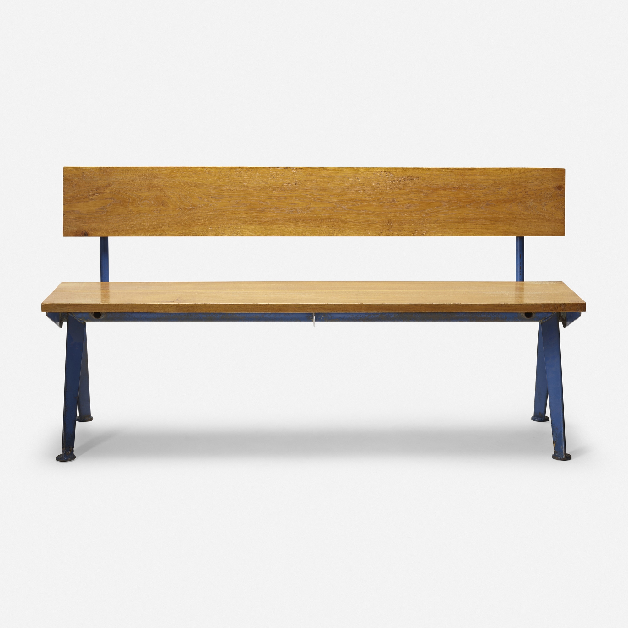 Jean Prouvé | Bench from the Electricité de France, Marcoule (Circa ...