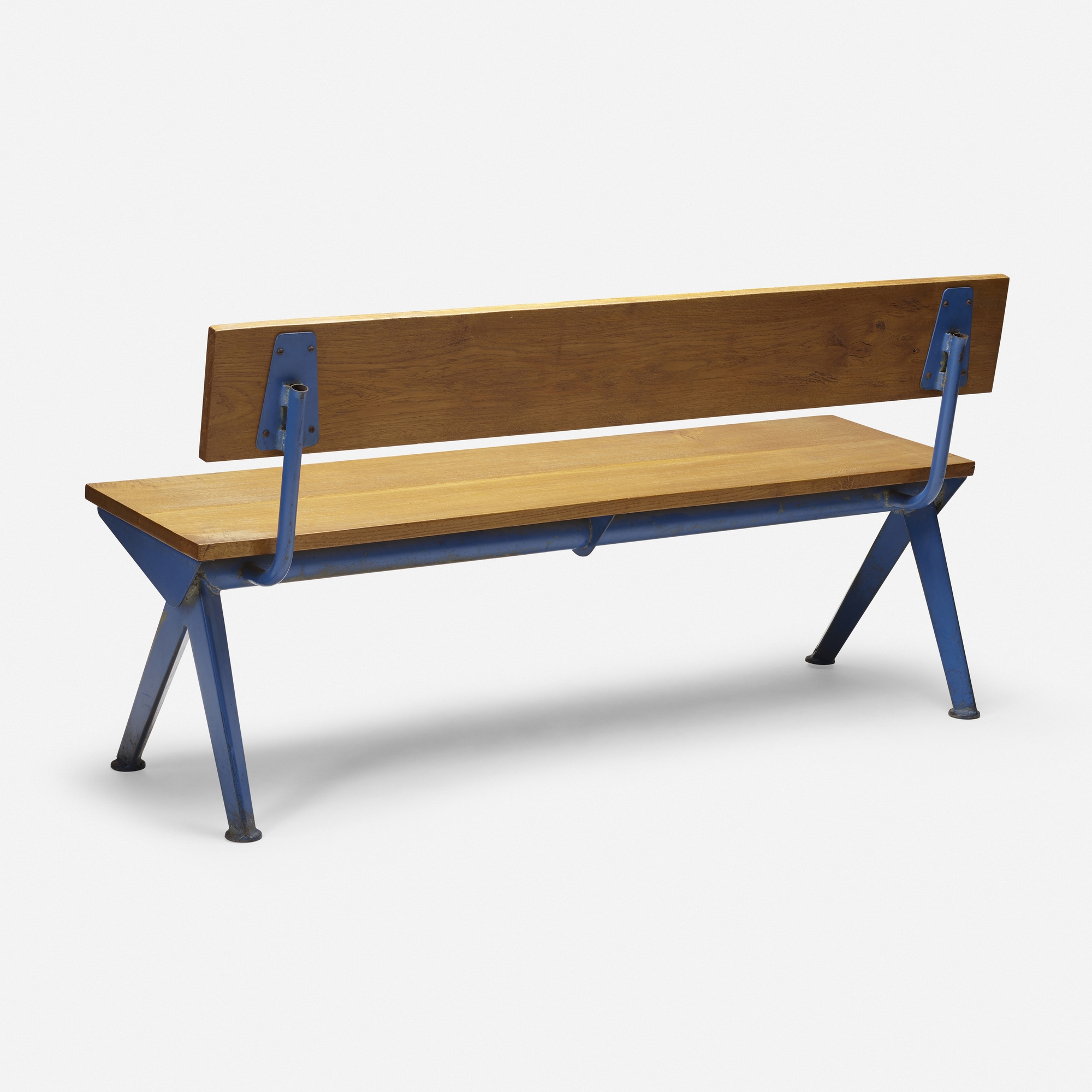 Jean Prouvé | Bench from the Electricité de France, Marcoule (Circa ...