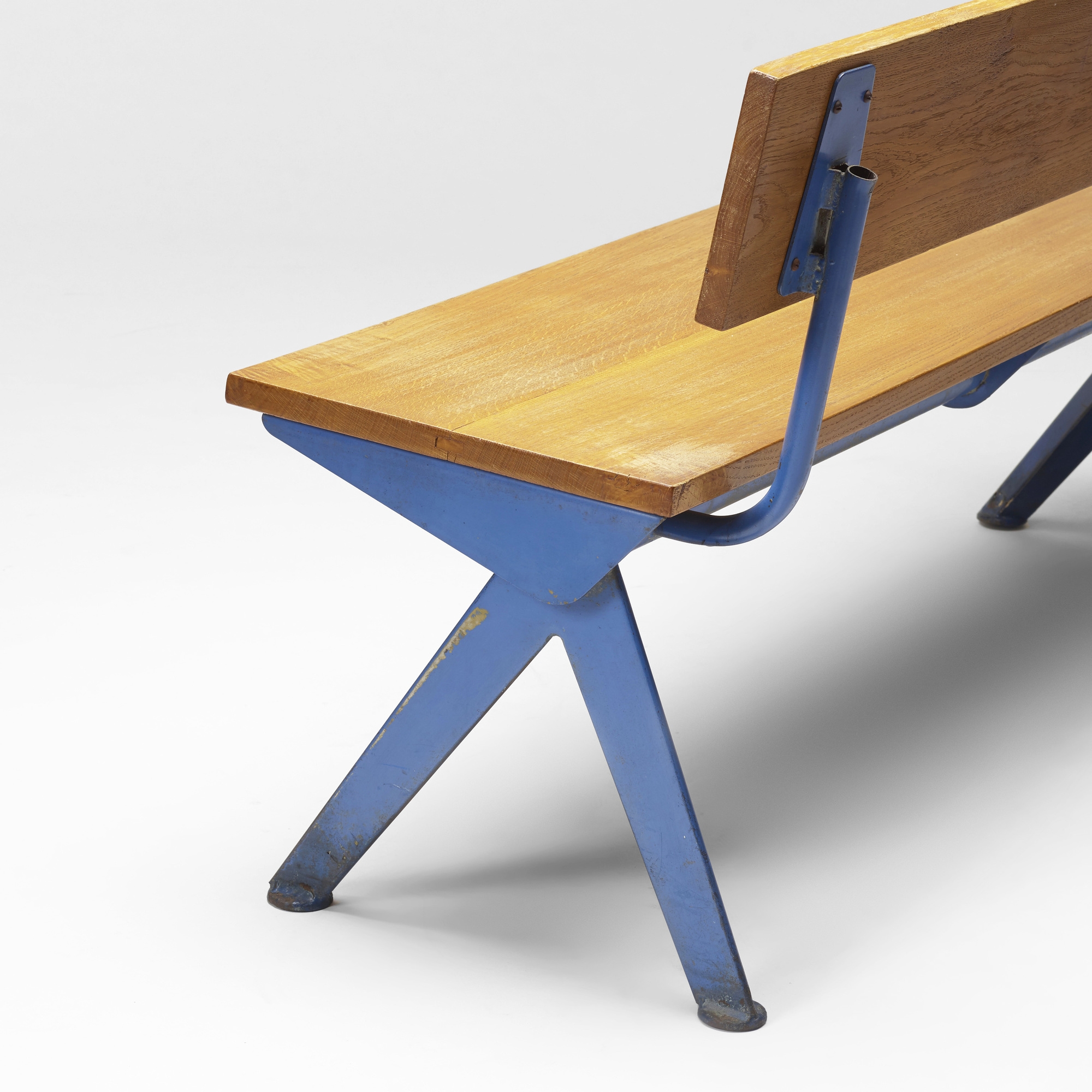 Jean Prouvé | Bench from the Electricité de France, Marcoule (Circa ...