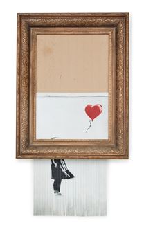 Love is in the Bin - Banksy