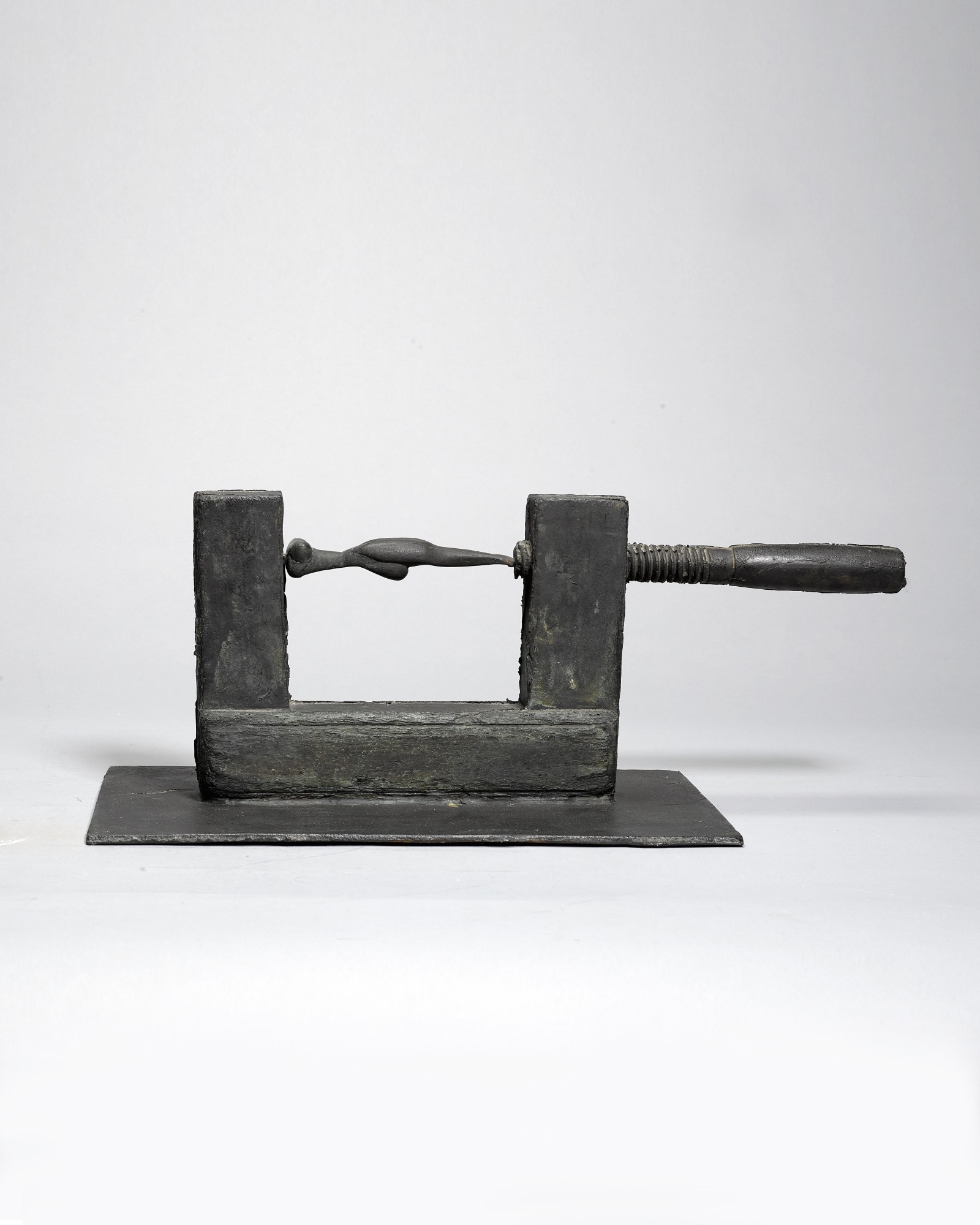 Artwork by Joseph Beuys, Bett (Bed), Made of bronze