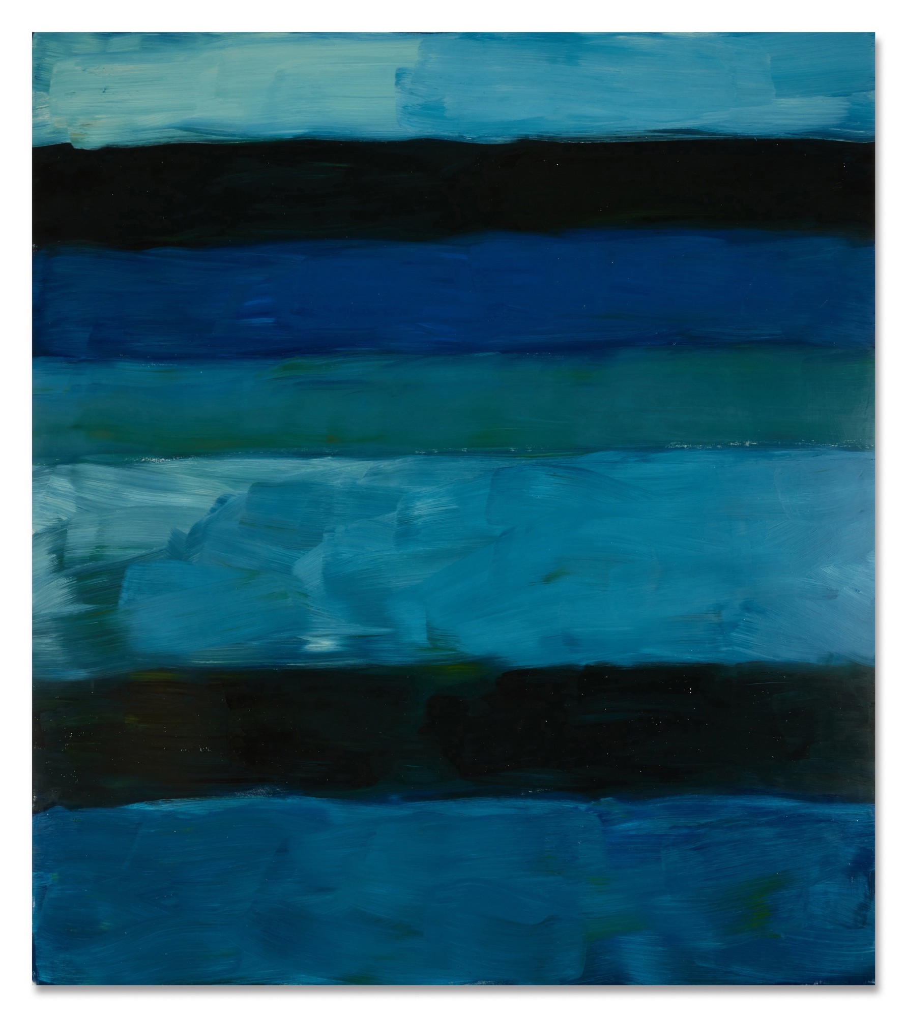 Sean Scully | Landline Green Sea (2014) | MutualArt