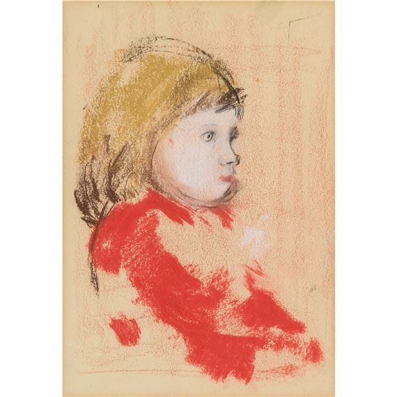 THE RED DRESS by Joan Kathleen Hardy Eardley, 1952