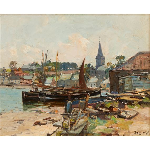 A SUNNY AFTERNOON FERRYDEN by Joe Milne