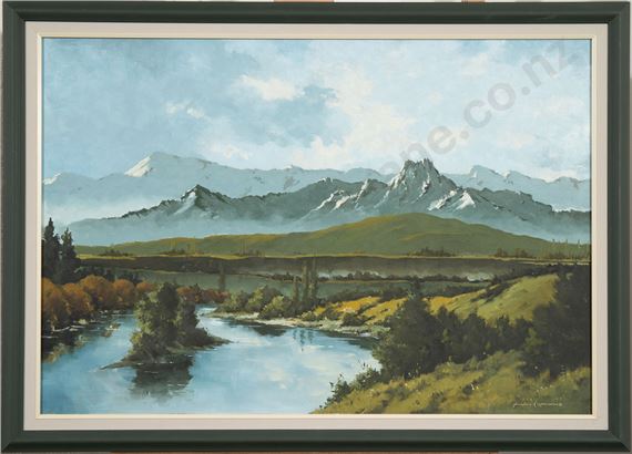 Wanaka Landscape by Allan Crombie