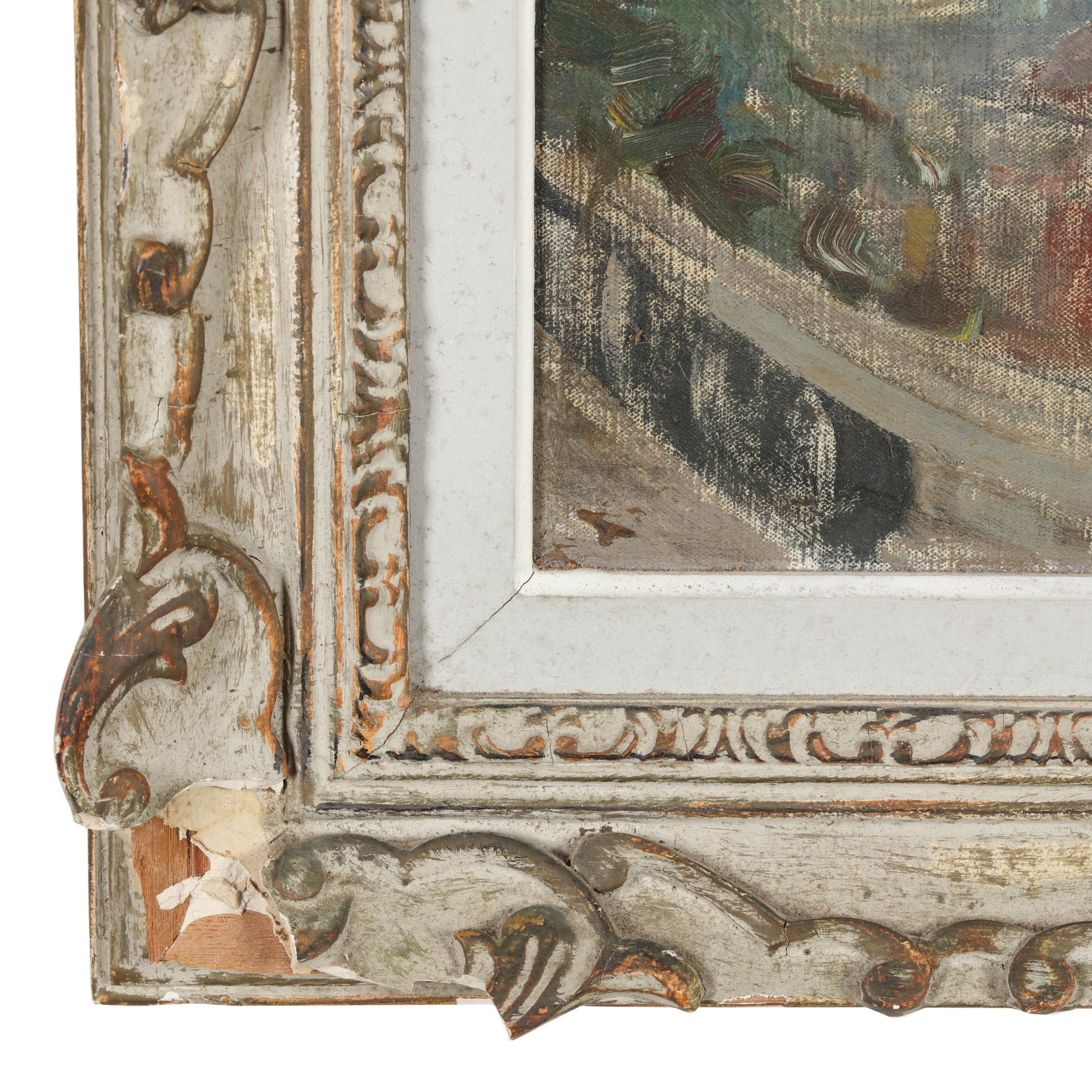 Artwork by William Lee-Hankey, Tunny Boats at Anchor, Made of Oil on canvas