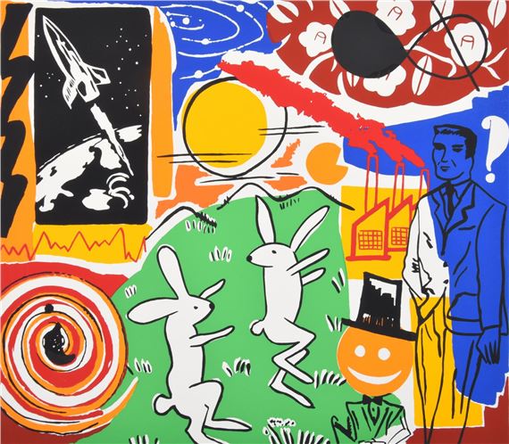 Poetry Project by Kim MacConnel, 1990