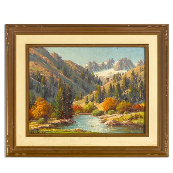 Sierra Autumn (South Fork of Palisades Glacier at Big Pine Glacier Lodge)