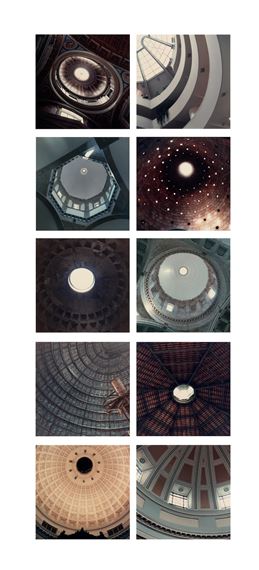 Ten Cupolas 10 by Jan Dibbets, printed 1999