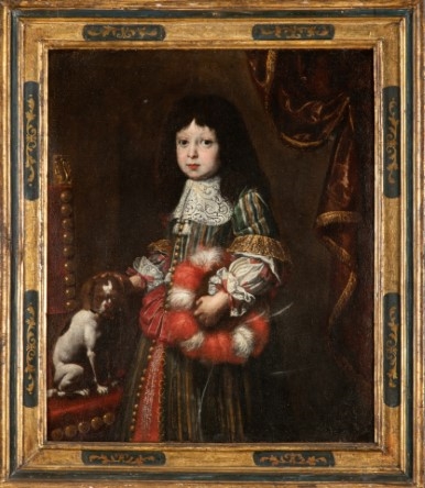 Artwork by Pier Francesco Cittadini, Portrait of a Boy, Made of Oil on canvas