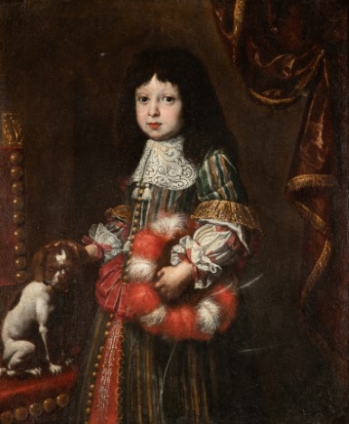 Artwork by Pier Francesco Cittadini, Portrait of a Boy, Made of Oil on canvas