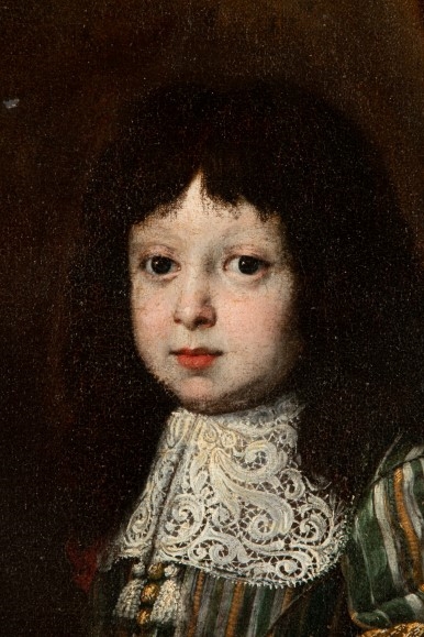 Artwork by Pier Francesco Cittadini, Portrait of a Boy, Made of Oil on canvas