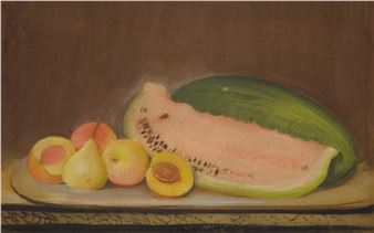 Watermelons and Peaches - Robert S. Duncanson