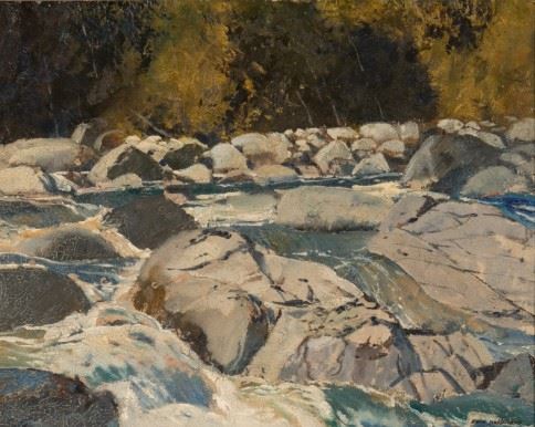Rocky Stream by Evan Weekes Macdonald