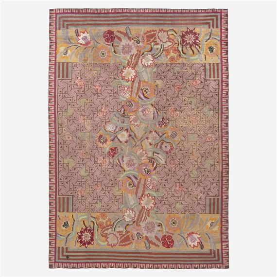 Art Deco pile carpet by Jules Coudyser, circa 1920