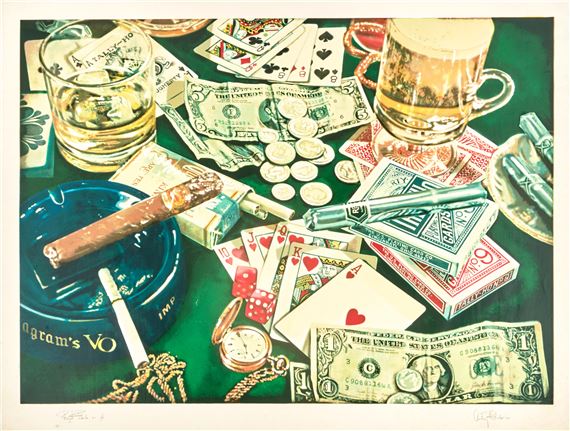 Royal Flush by Audrey Flack