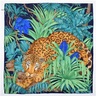 Jungle Leopard Scarf - Salvatore Ferragamo
