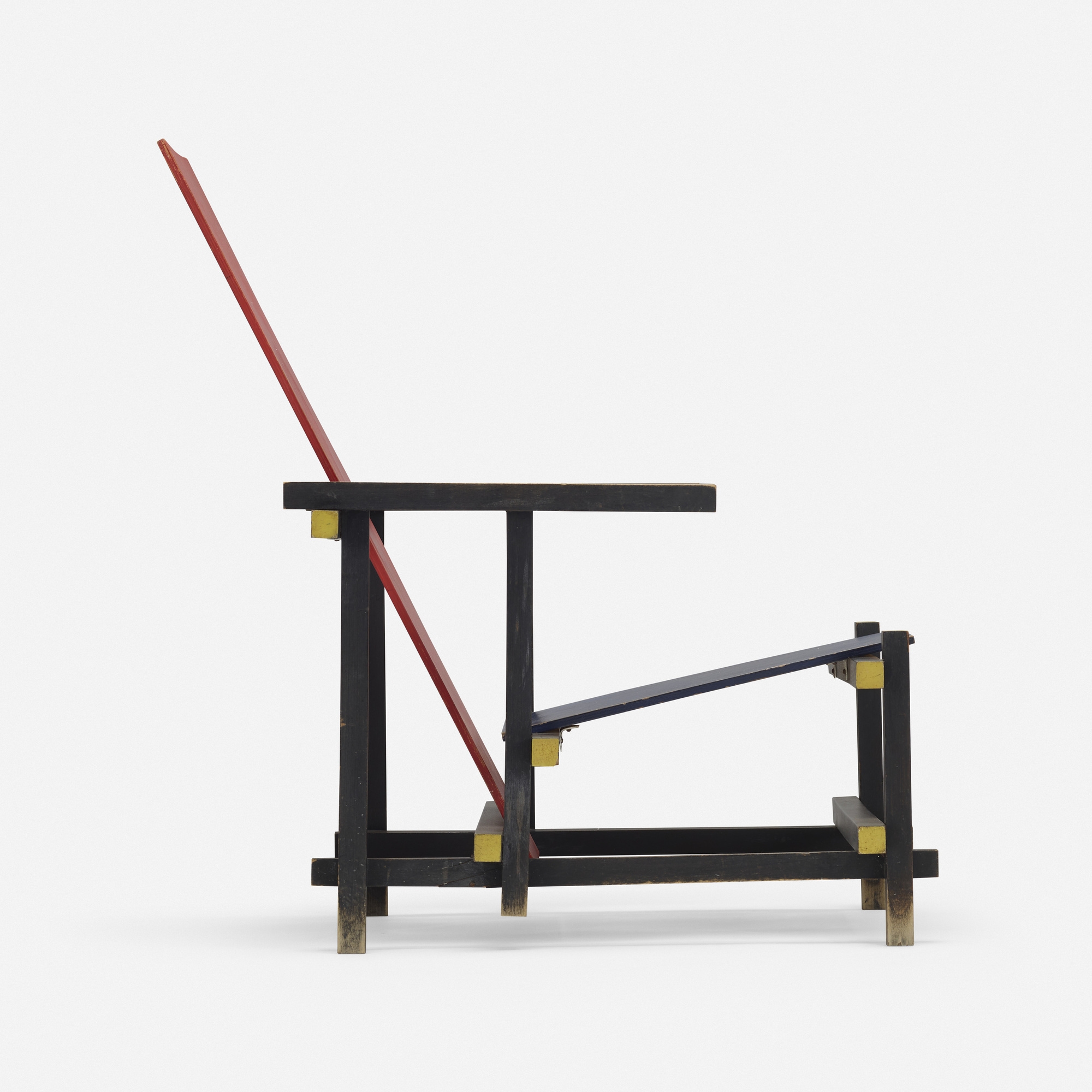 Gerrit Rietveld Red Blue chair MutualArt