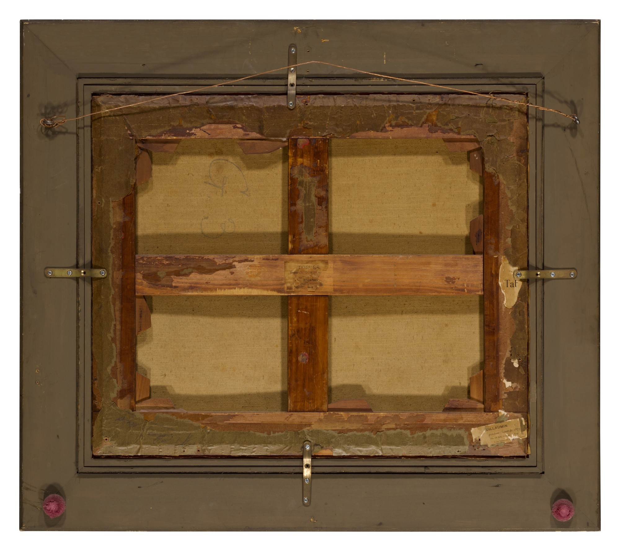 Artwork by Armand Guillaumin, Berges de la seine à Paris, hiver, Made of oil on canvas