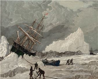 Breaking out of the Ice - J. O. Bull