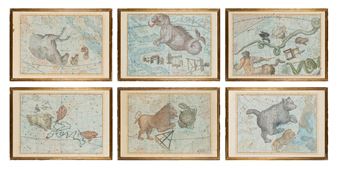 Uranographia - Johann Elert Bode