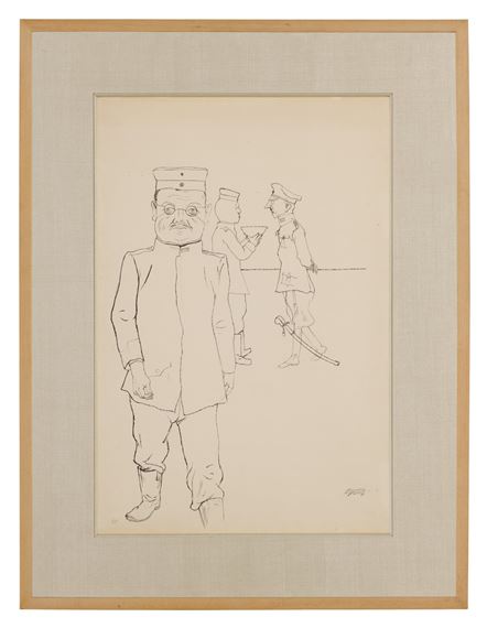 George Grosz | Fit for Service (1920) | MutualArt