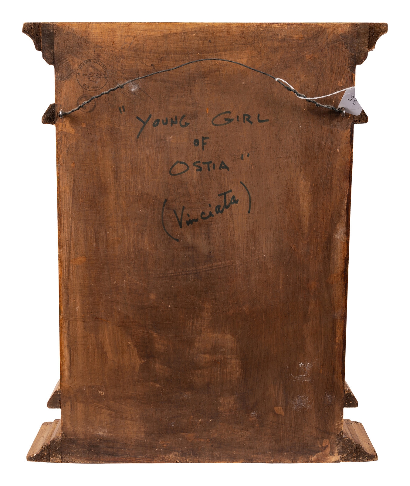 Joseph Wallace King Vinciata Young Girl of Ostia MutualArt