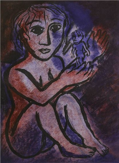 Come to Rest by Eileen Cooper, dated 1988