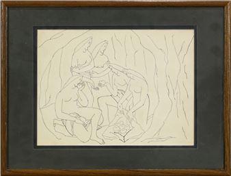 Study of Cezanne: The Bathers - Marian Cronk