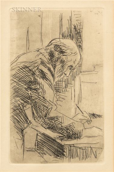 Le graveur by Pierre Bonnard, circa 1930