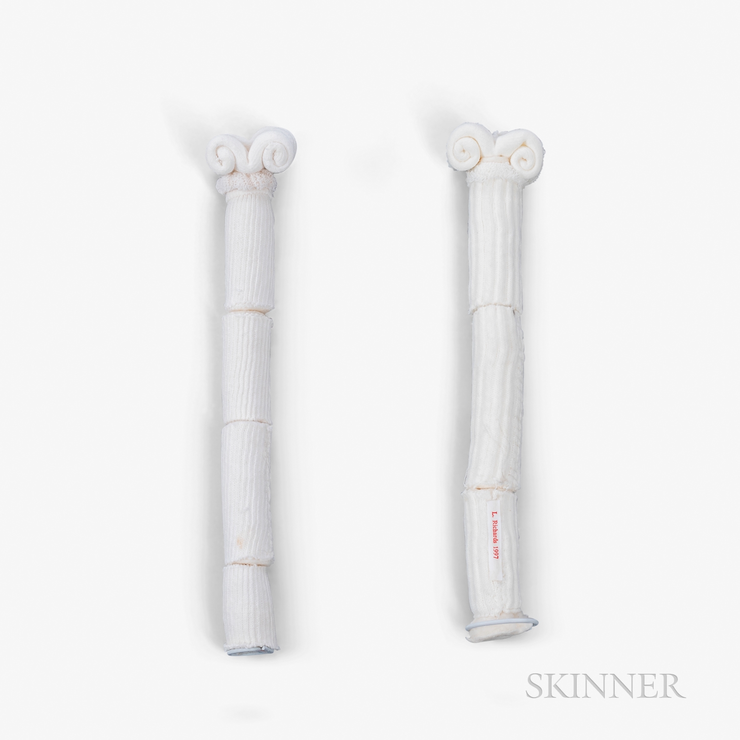 Larimer Richards | Two Ionic Sock Columns (1997) | MutualArt