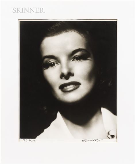 Two Portraits: Katherine Hepburn ;  Joan Crawford by George Hurrell, 1941