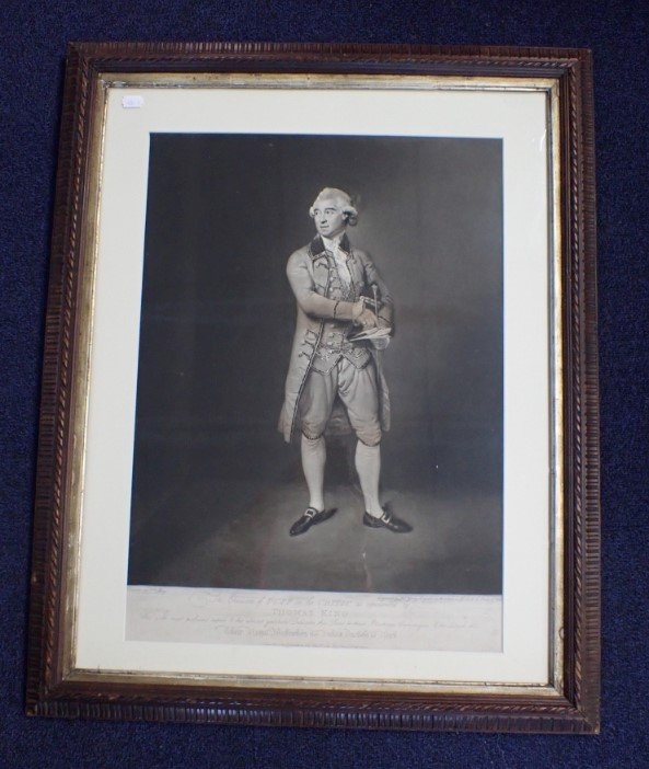 Johan Zoffany 'THE CHARACTER OF PUFF, IN THE CRITIC, AS REPRESENED BY