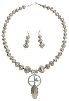 STERLING DREAM CATCHER PENDANT - Ben Begaye